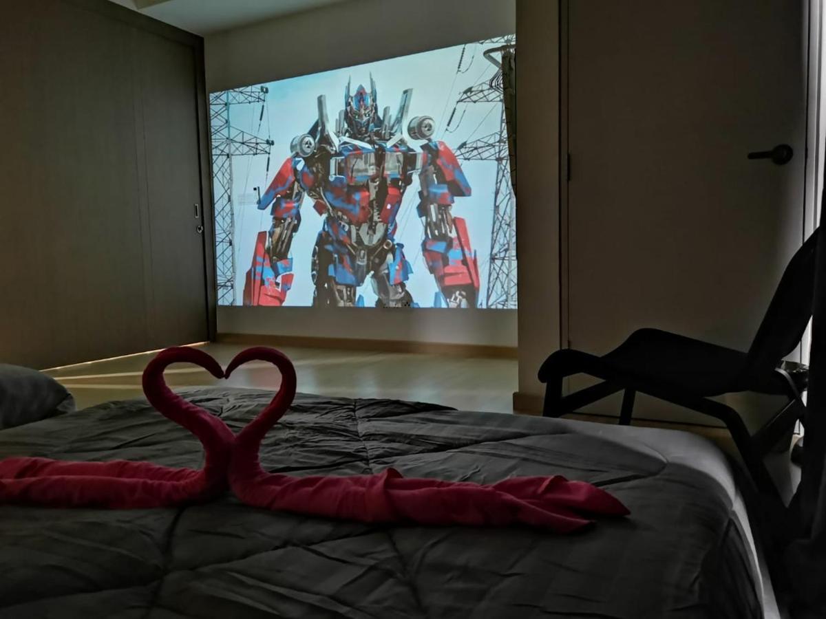 شقة Dsara Big Cinema Netflix Projector Next Sb Hospital سونغاي بولوه المظهر الخارجي الصورة